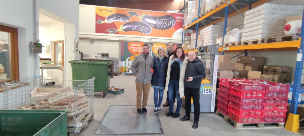 Skill-sharing trialogue between the Czech Federation of Food Banks, Tafel Deutschland, and Wiener Tafel in Vienna